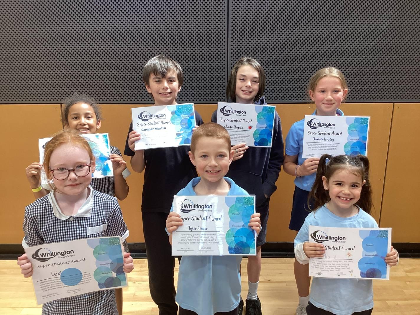 Super Students and PBS Wristband Awards
