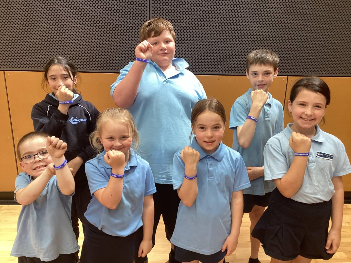 Super Students and PBS Wristband Awards